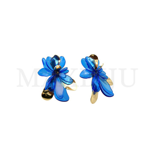 Stainless Steel and Resin Earring