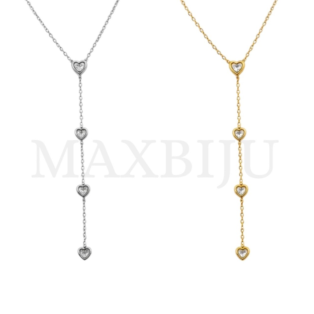 Stainless Steel Necklace - 45cm.