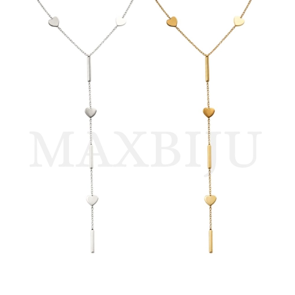 Stainless Steel Necklace - 45cm.