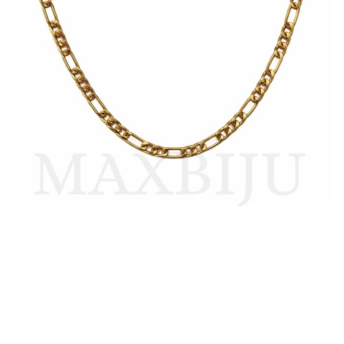 Steel Figaro Links Chain (60cm)