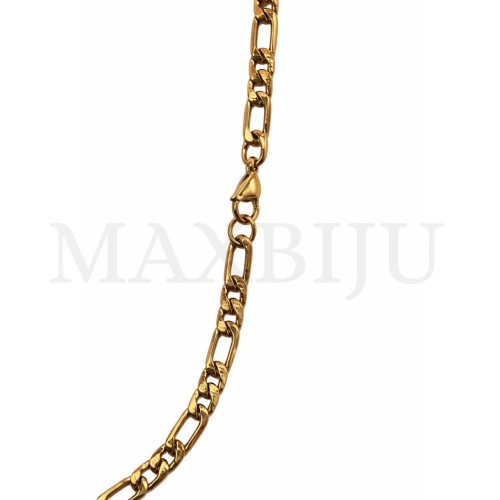Steel Figaro Links Chain (60cm)