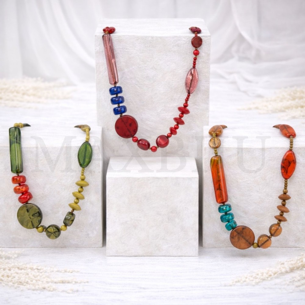 Resin Product - Necklace +/- 80cm