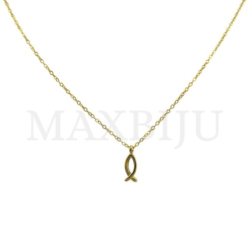 Stainless Steel Necklace - 45cm.