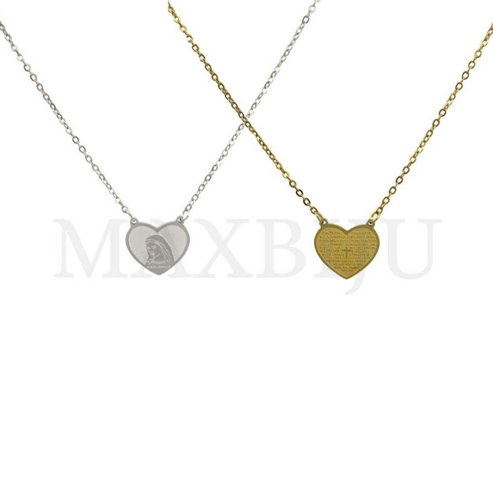 Stainless Steel Scapulars - 35cm