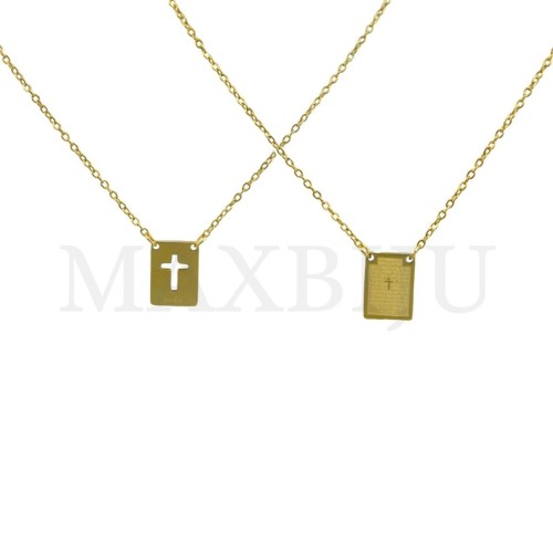 Stainless Steel Scapulars - 35cm