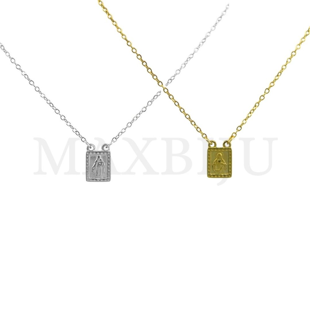 Stainless Steel Scapulars - 35cm