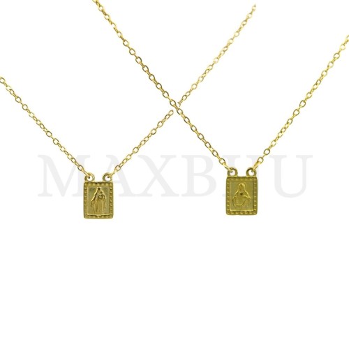 Stainless Steel Scapulars - 35cm