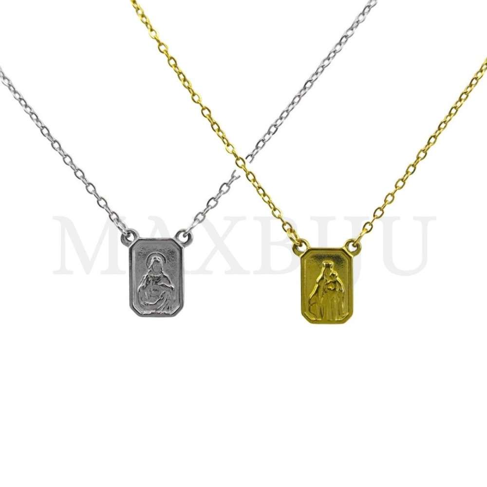 Stainless Steel Scapulars - 35cm