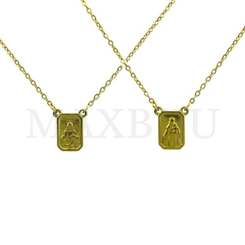 Stainless Steel Scapulars - 35cm