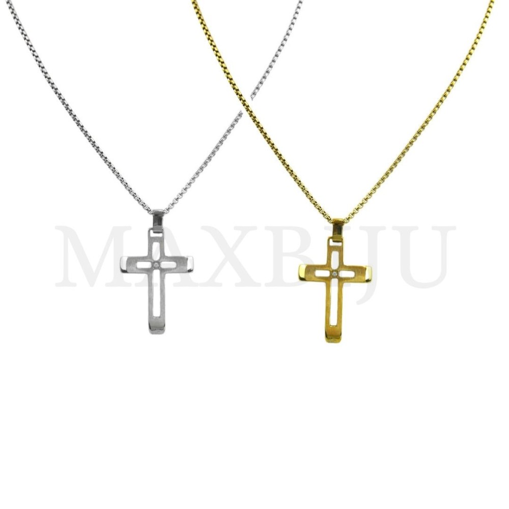 Stainless Steel Men Necklace - 80cm