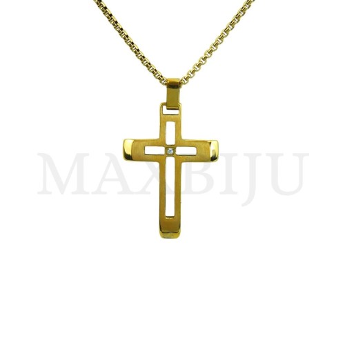 Stainless Steel Men Necklace - 80cm