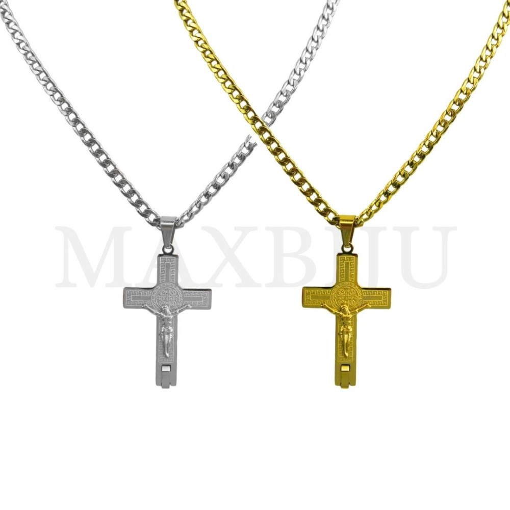 Stainless Steel Men Necklace - 80cm