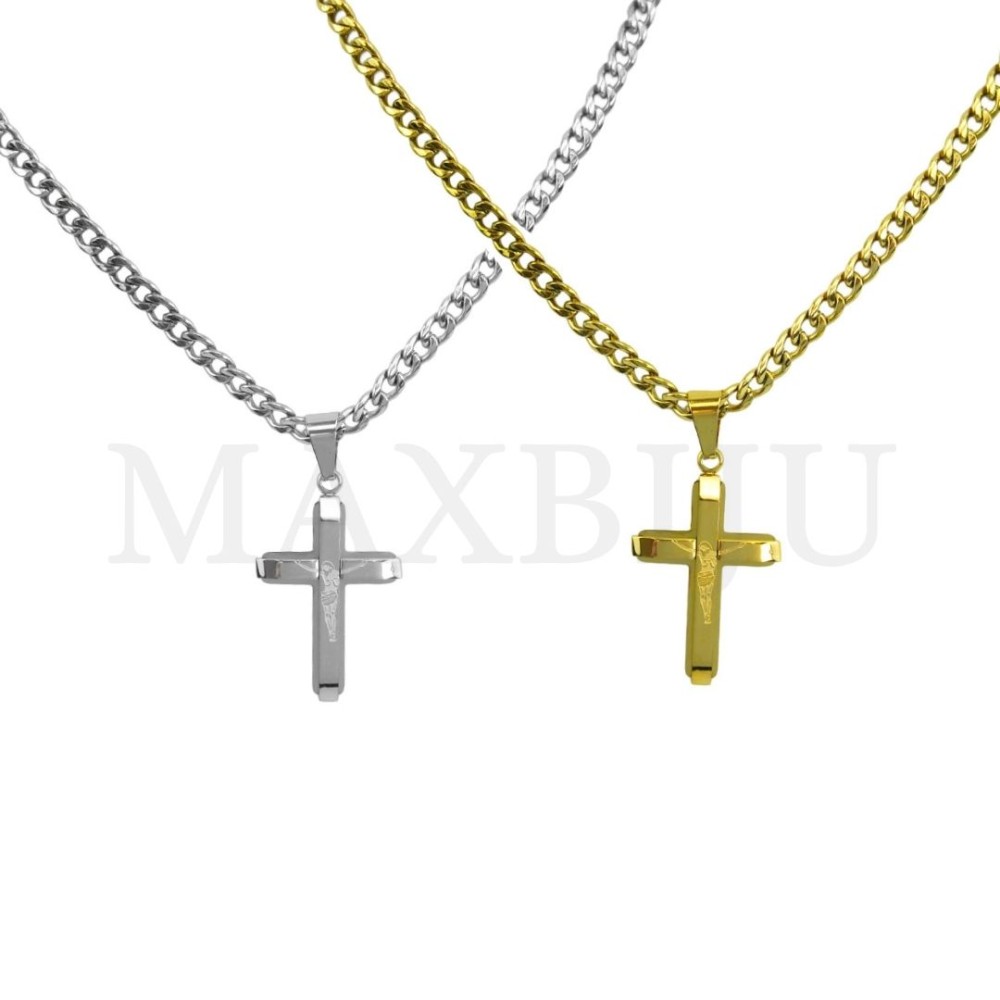 Stainless Steel Men Necklace - 80cm