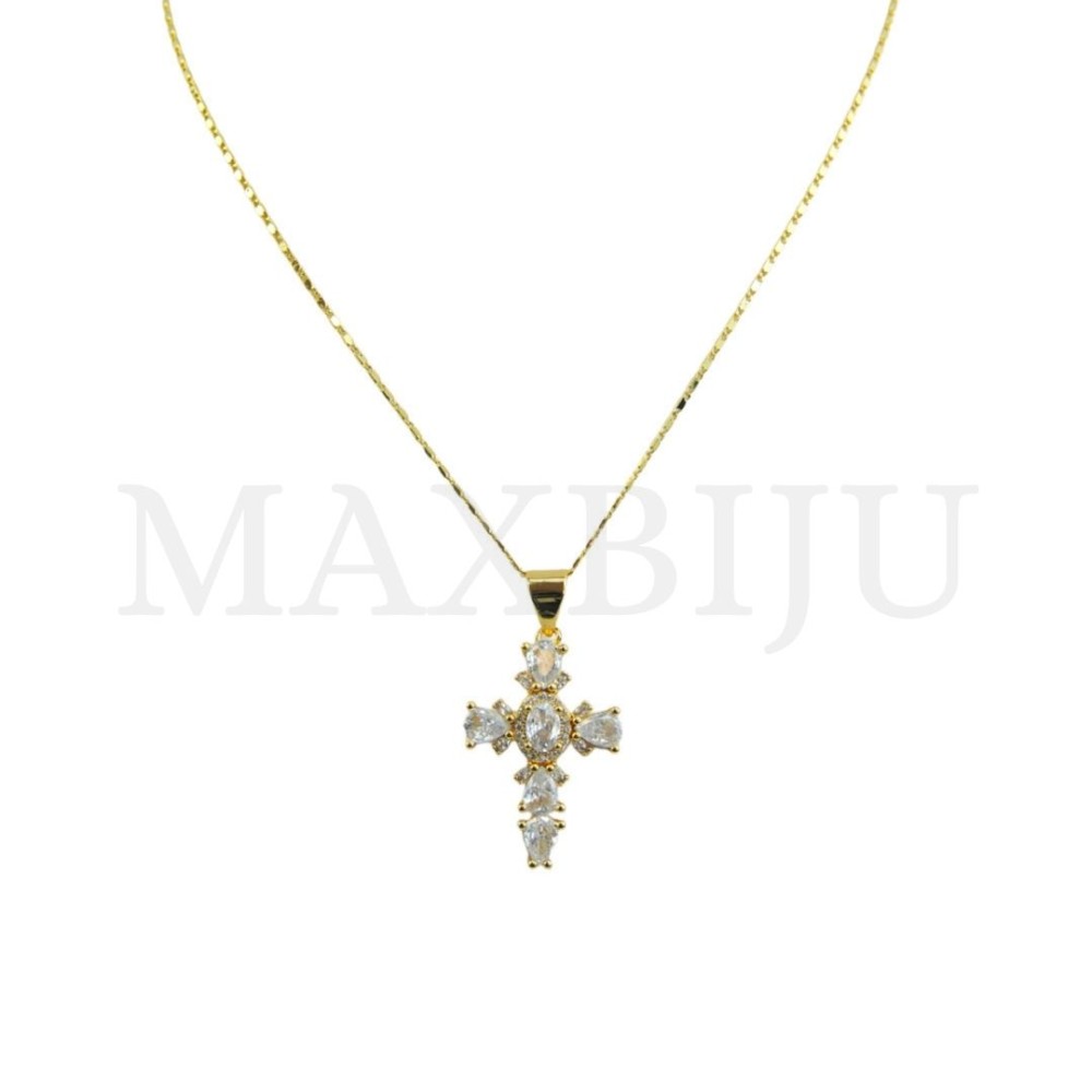 Rodium Necklace- 45cm