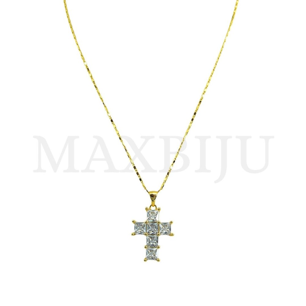 Rodium Necklace- 45cm