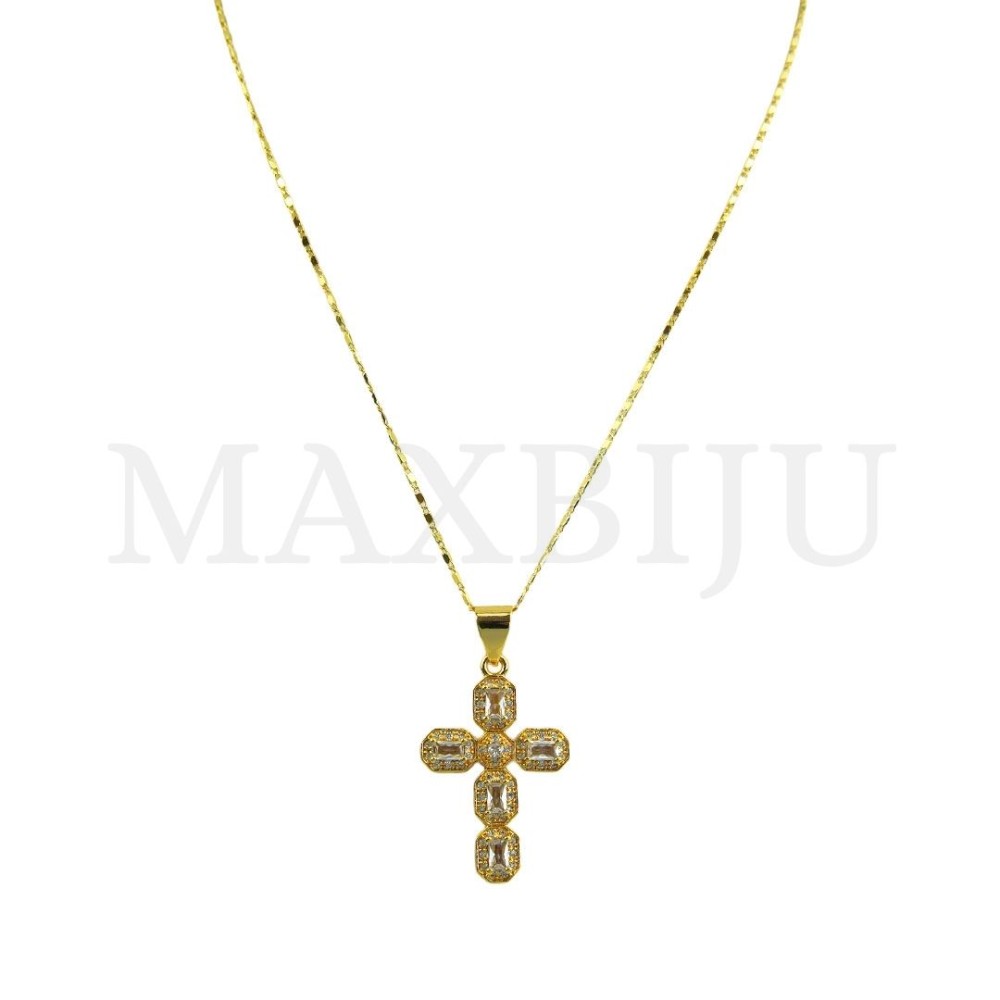 Rodium Necklace- 45cm