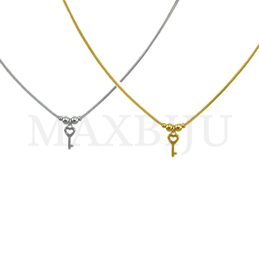 Stainless Steel Necklace - 40cm.