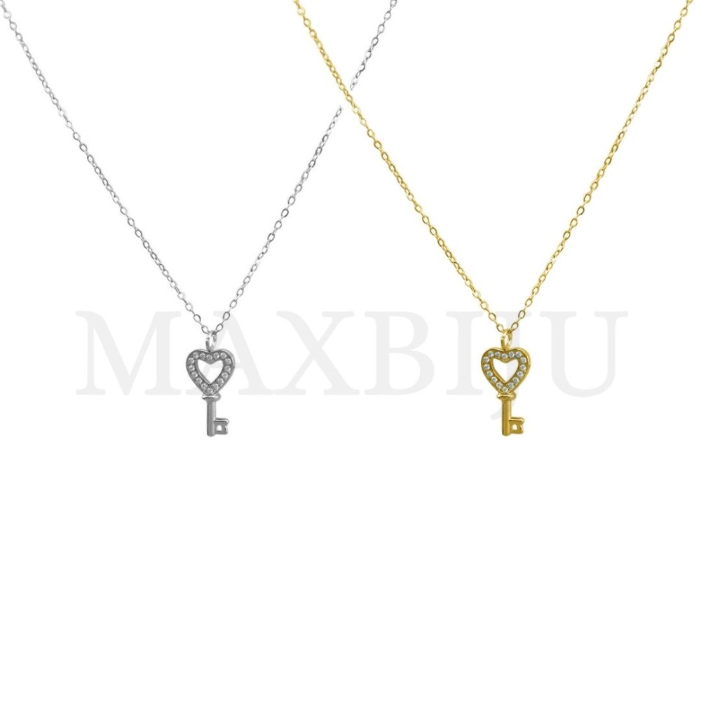 Stainless Steel Necklace - 45cm.