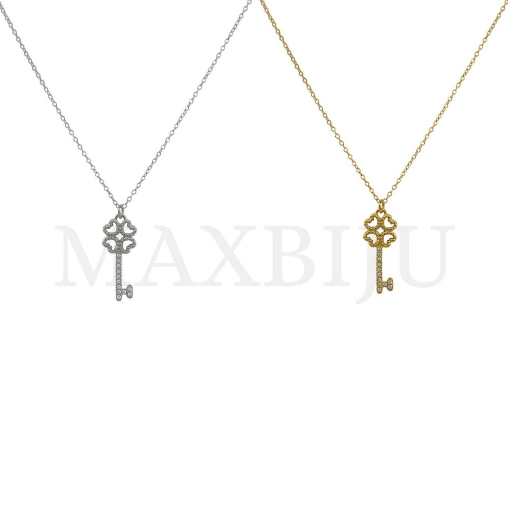 Stainless Steel Necklace - 45cm.