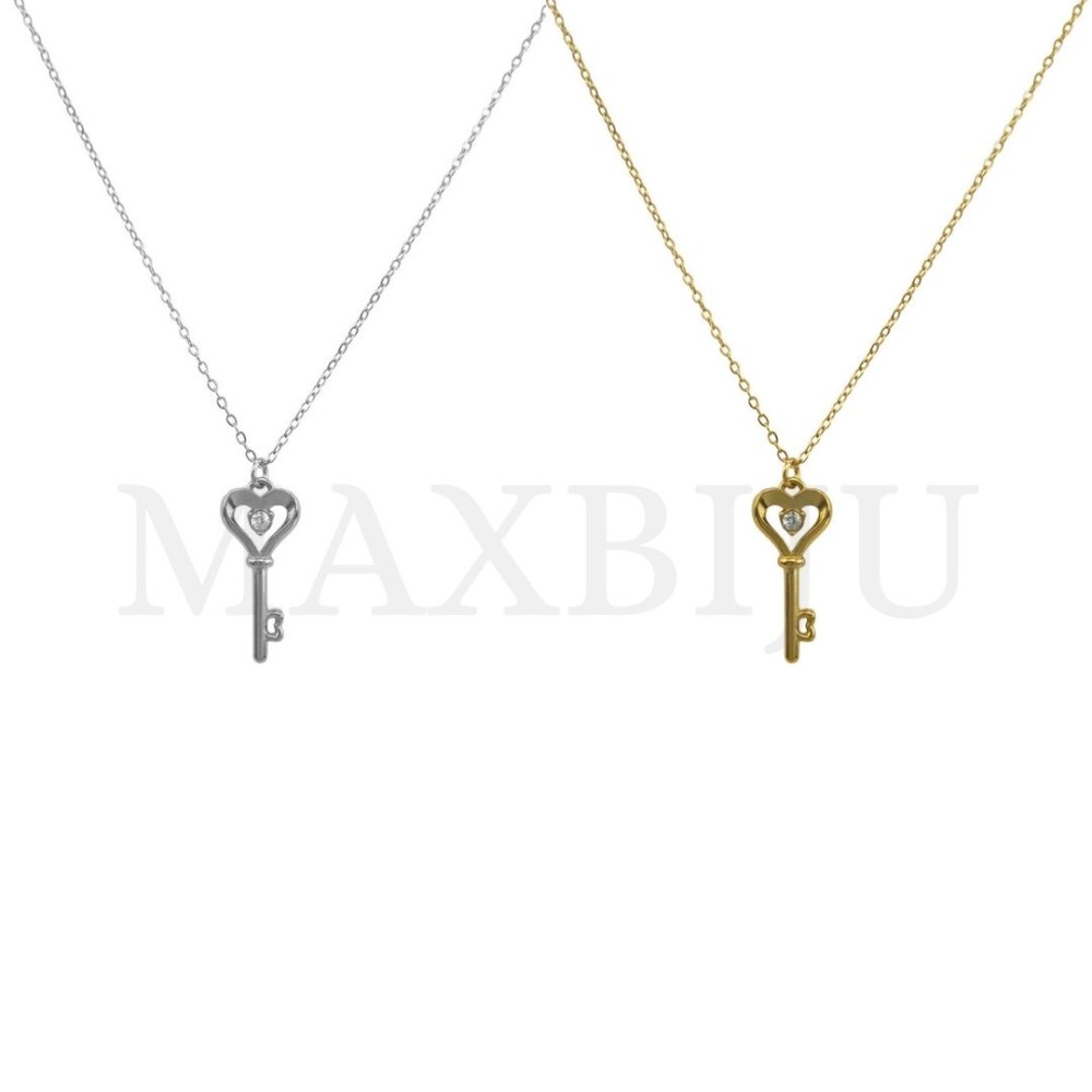 Stainless Steel Necklace - 45cm.