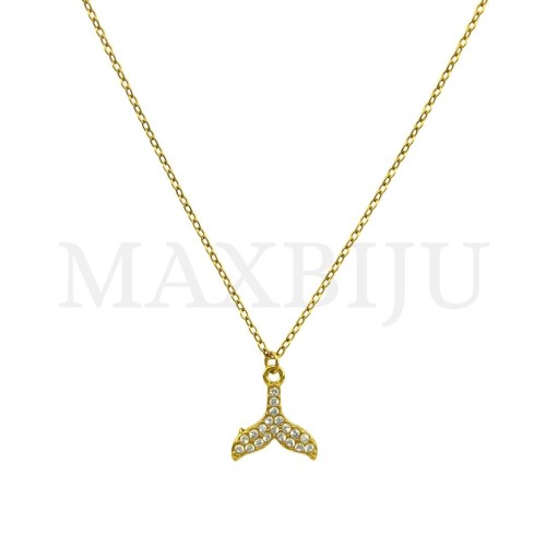 Stainless Steel Necklace - 45cm.