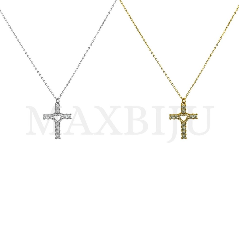 Stainless Steel Necklace - 45cm.