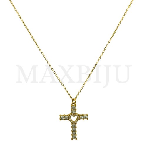 Stainless Steel Necklace - 45cm.