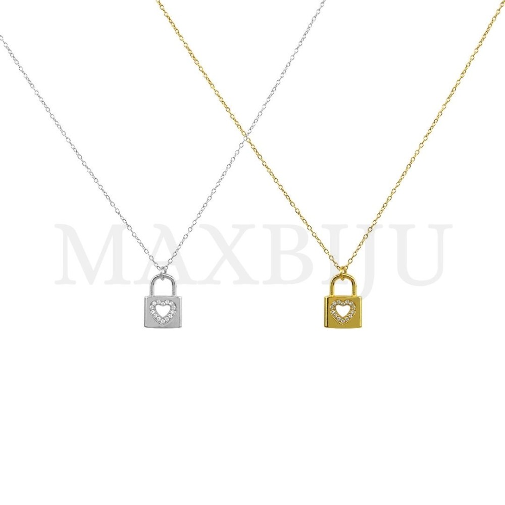 Stainless Steel Necklace - 45cm.