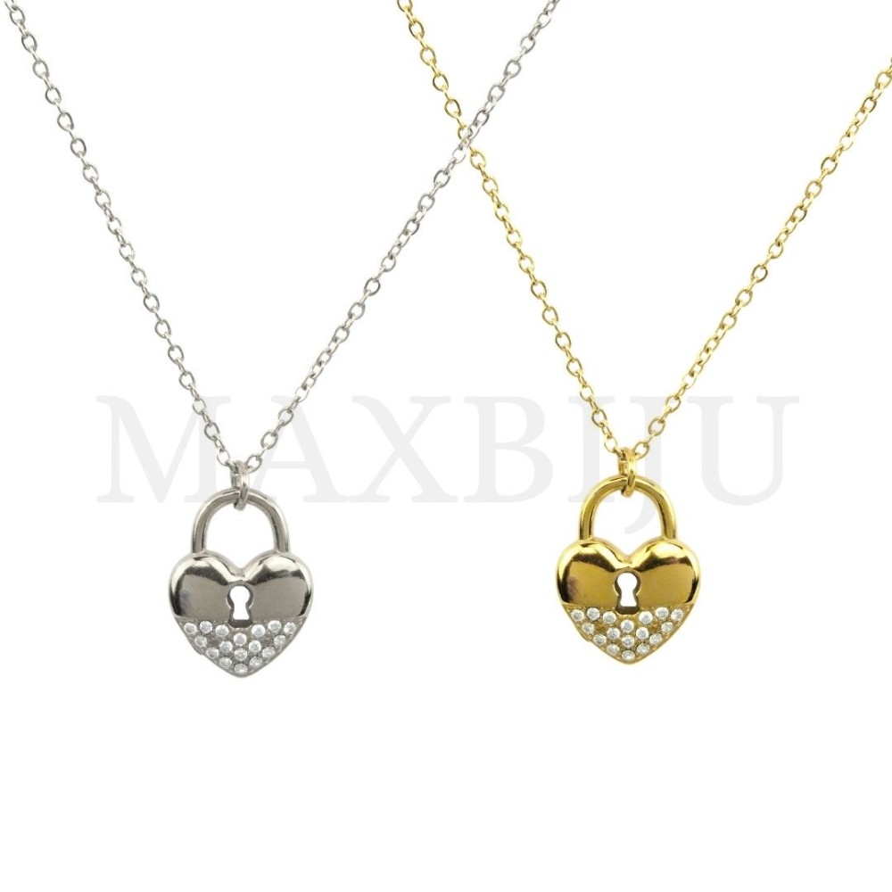 Stainless Steel Necklace - 45cm.