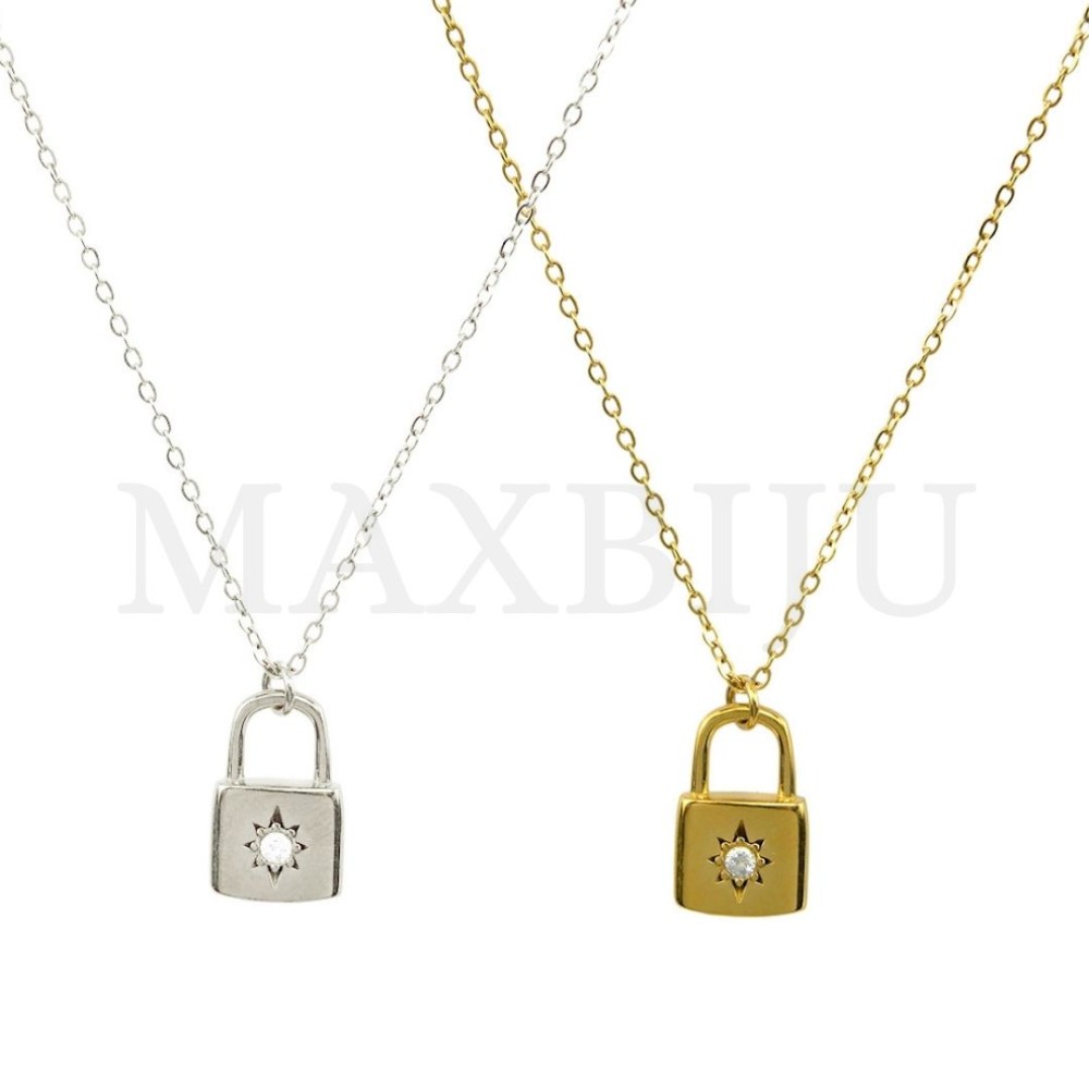 Stainless Steel Necklace - 45cm.