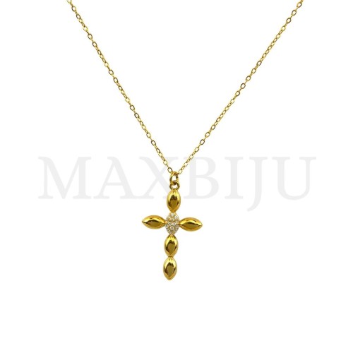 Stainless Steel Necklace - 45cm.