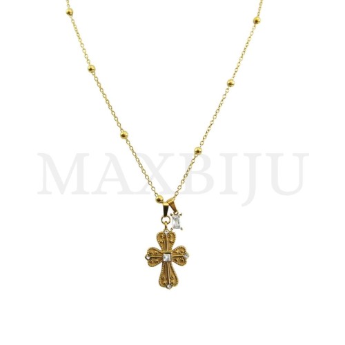 Stainless Steel Necklace - 45cm.