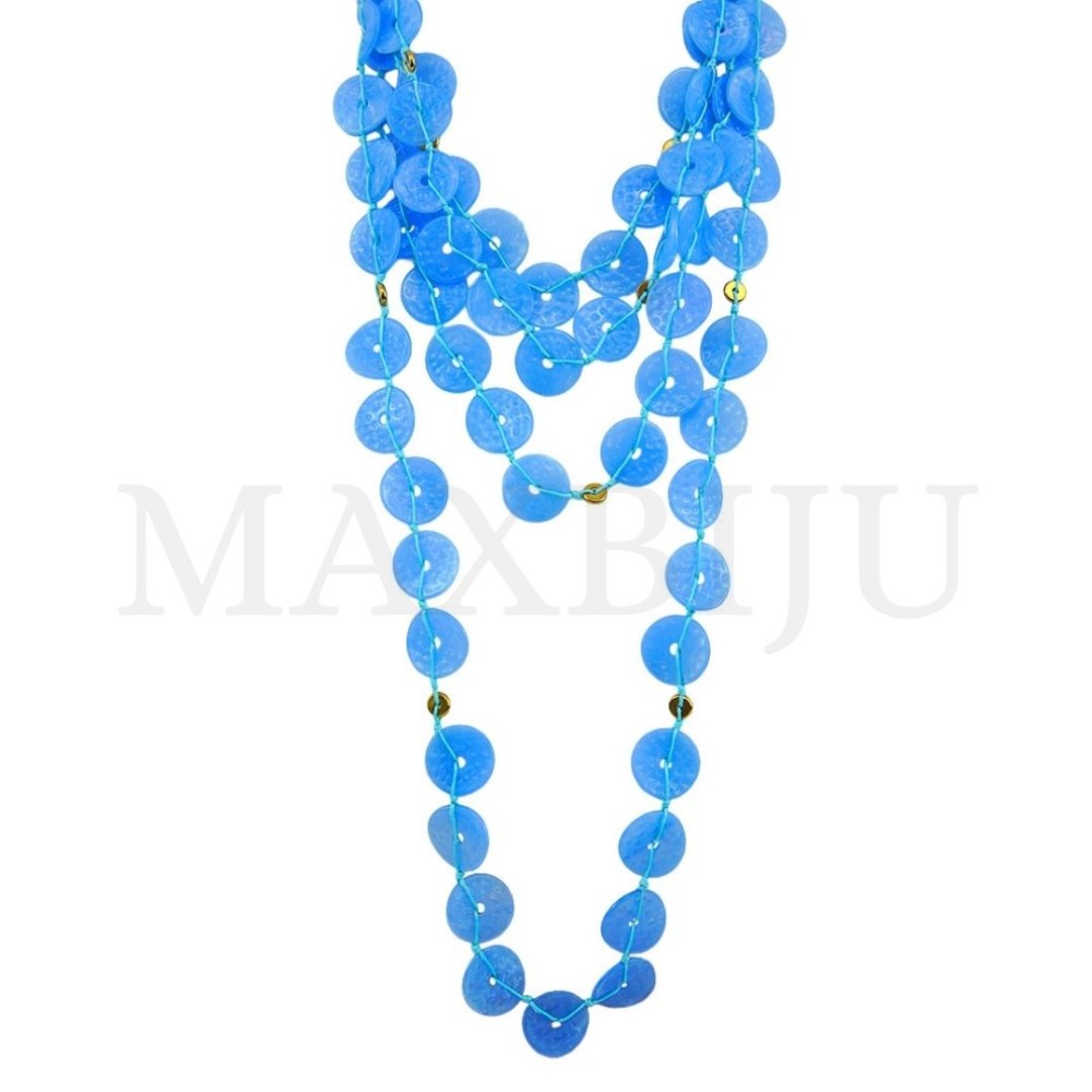 Resin and Stainless Steel Necklace - 40/45/50/80cm