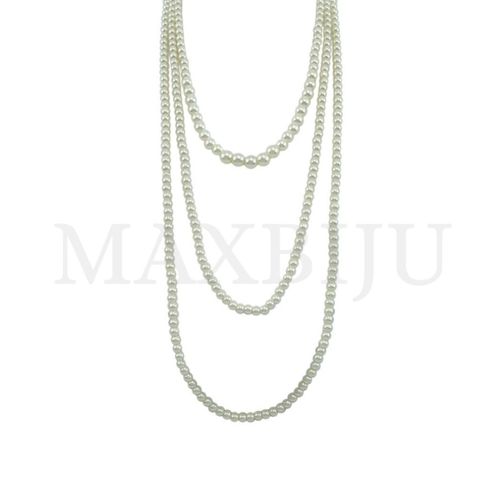 Triple Pearl Necklace - 45/55/80cm