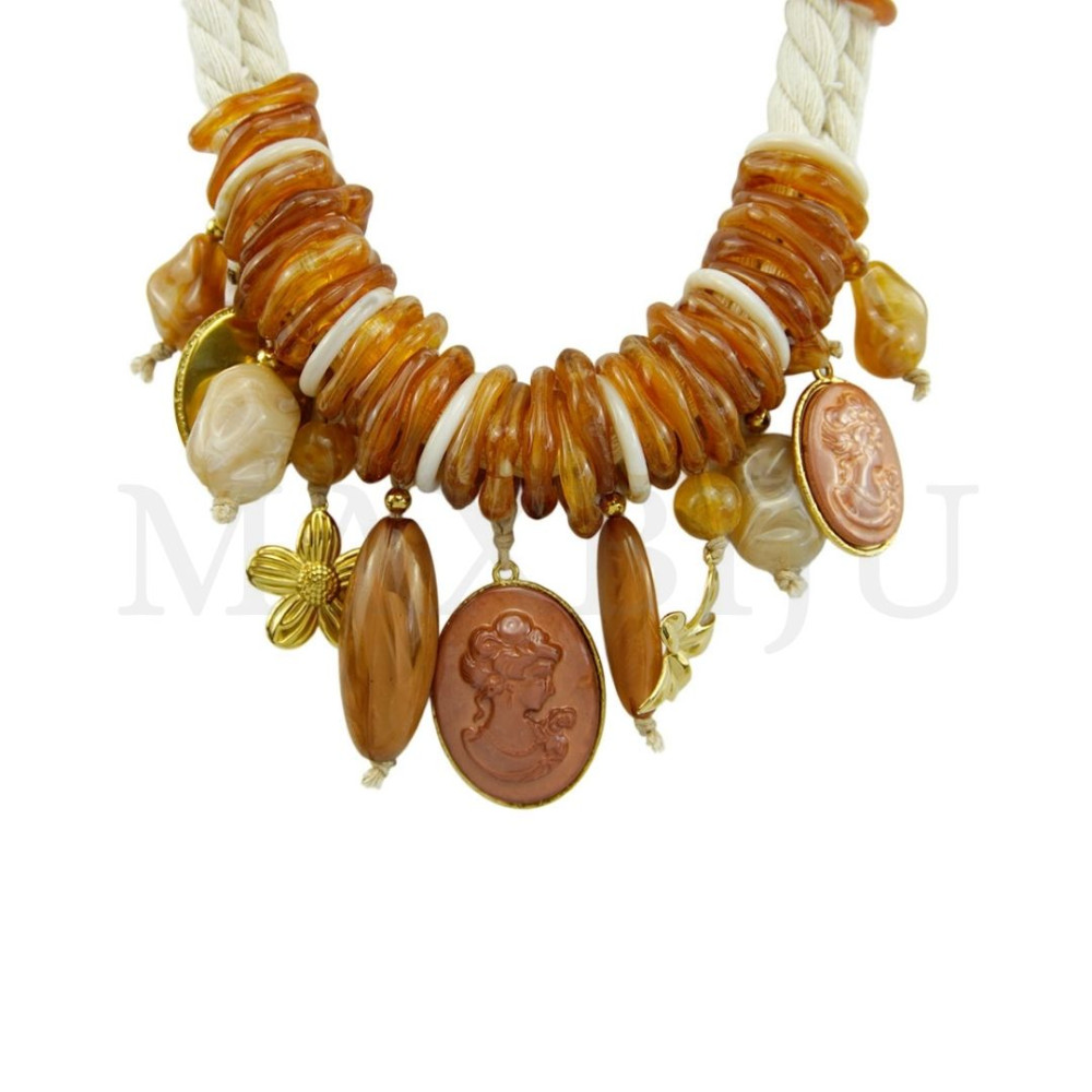 Resin Necklace – 55cm.