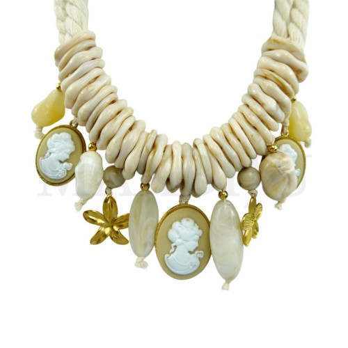 Resin Necklace – 55cm.