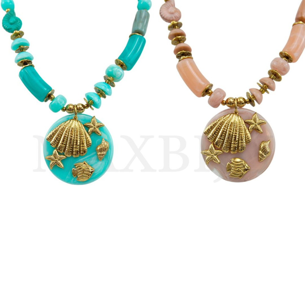 Resin Necklace – 50cm.