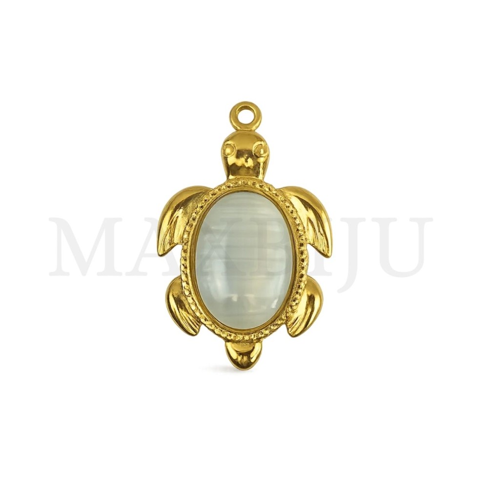 Stainless Steel Pendant 18x28mm