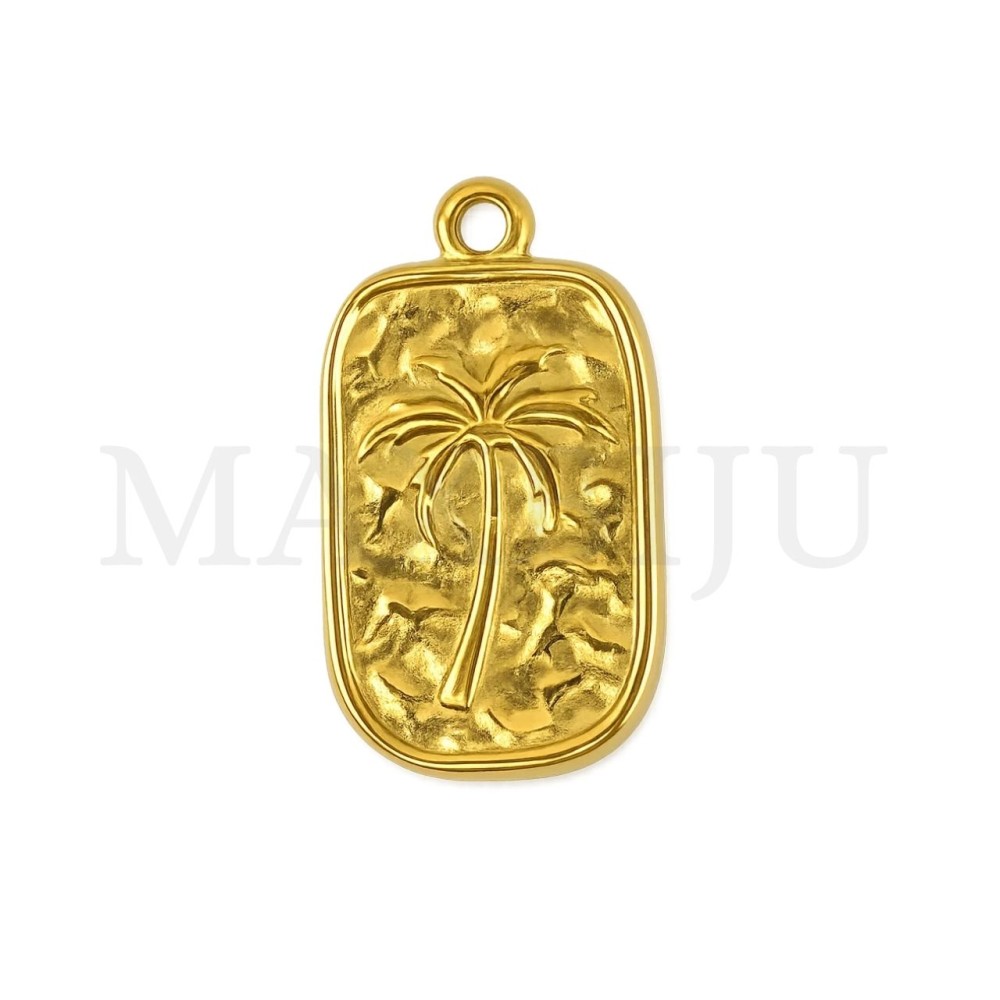 Stainless Steel Pendant 11x18mm