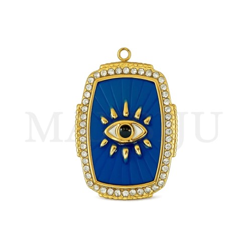 Stainless Steel Pendant 23x34mm