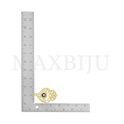 Stainless Steel Pendant 27x18mm