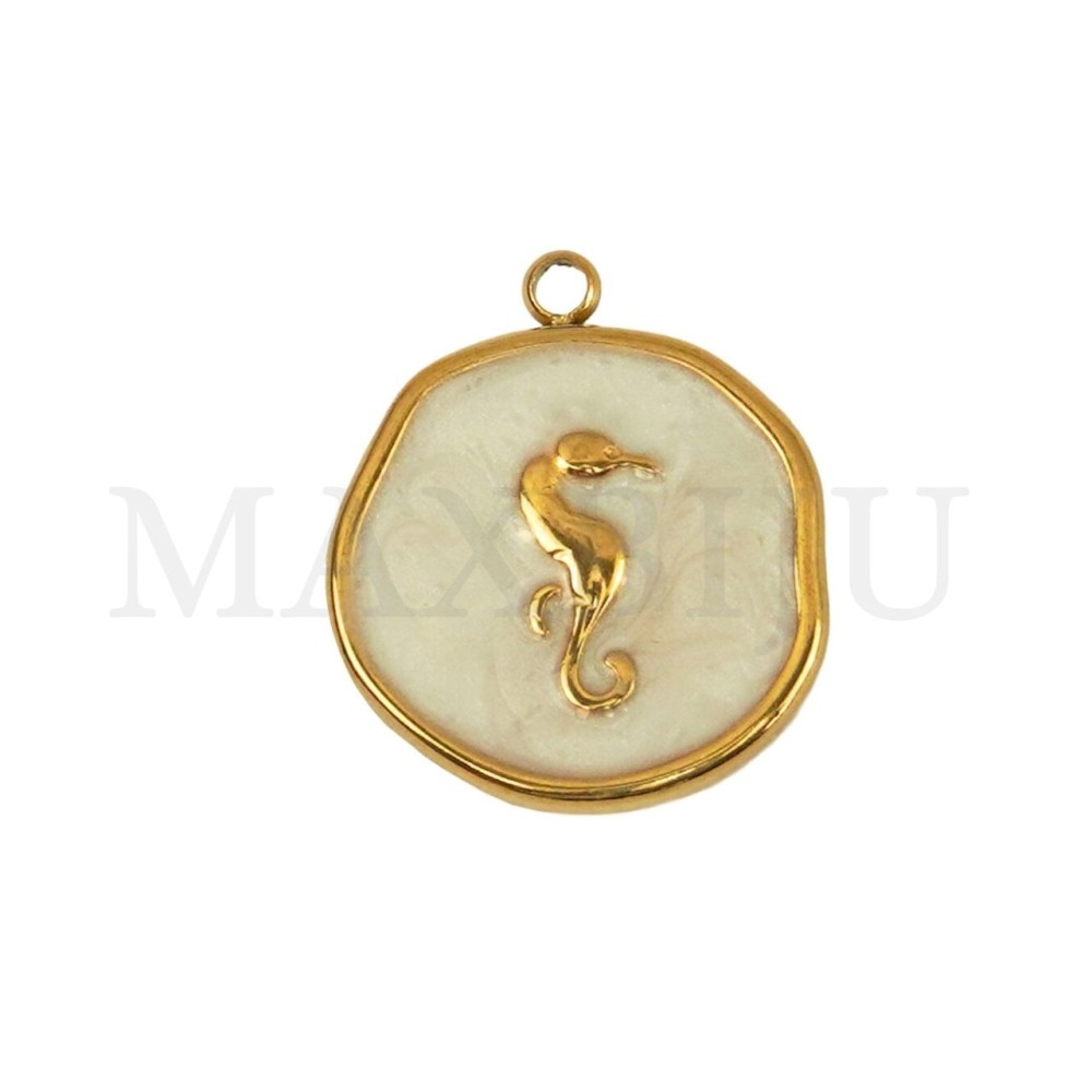 Stainless Steel Pendant 17x26mm