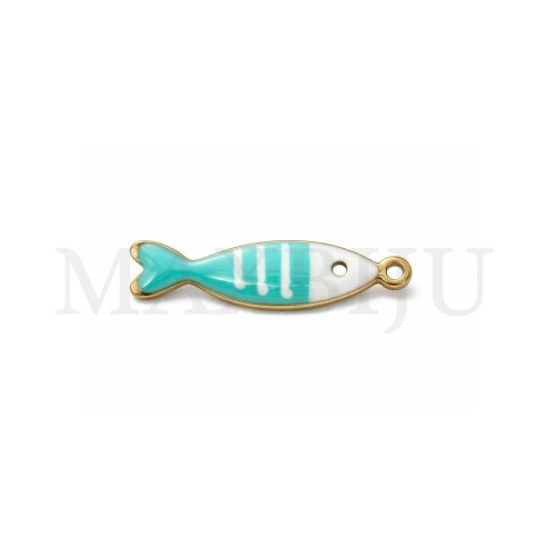 Stainless Steel Fish Pendant - 5x19mm
