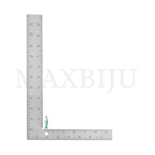 Stainless Steel Fish Pendant - 5x19mm