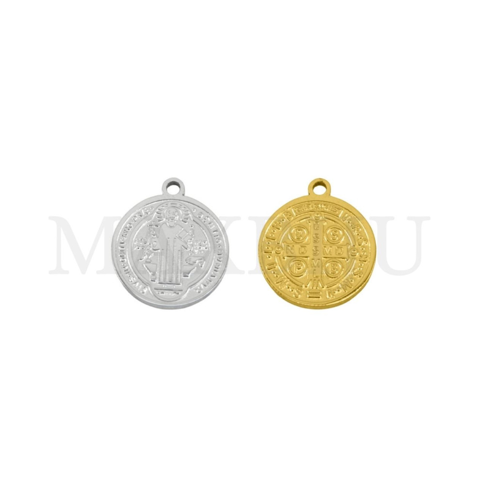 Stainless Steel Pendant - São Bento  14mm.