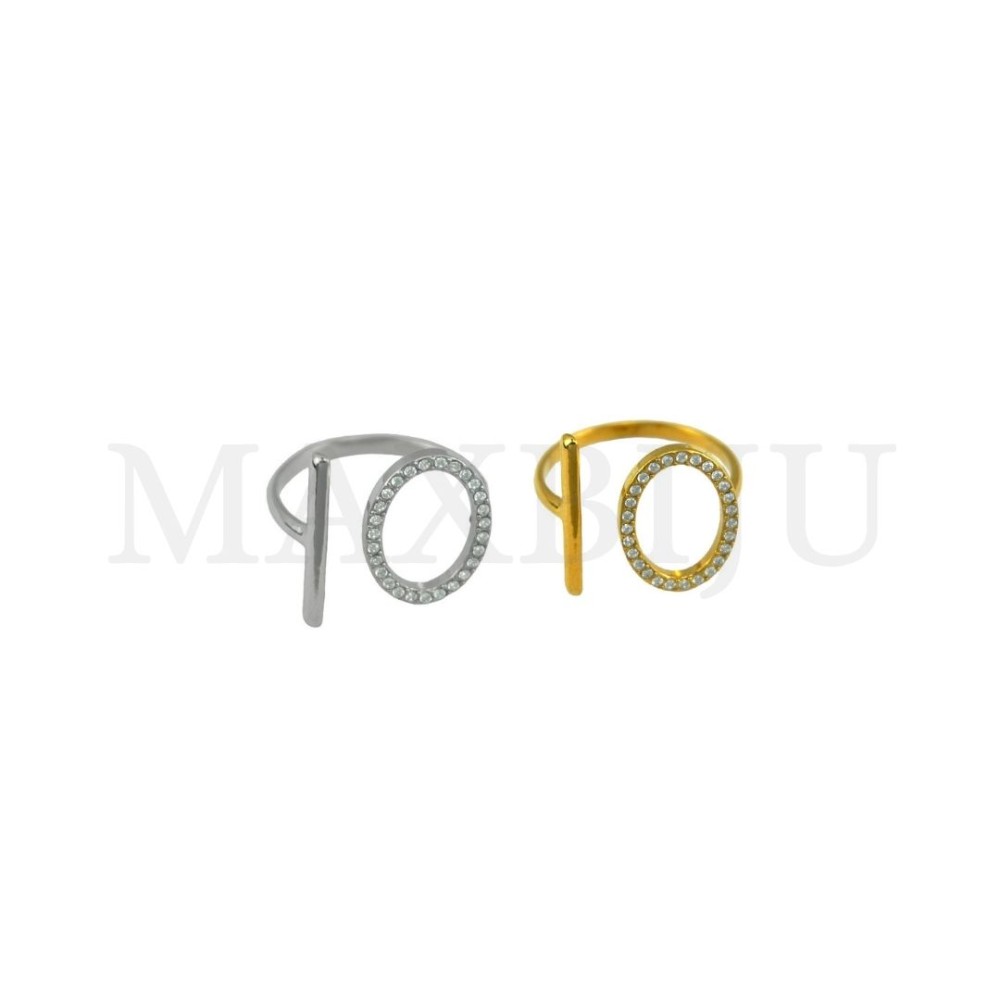 Stainless Steel Ring- Adjustable