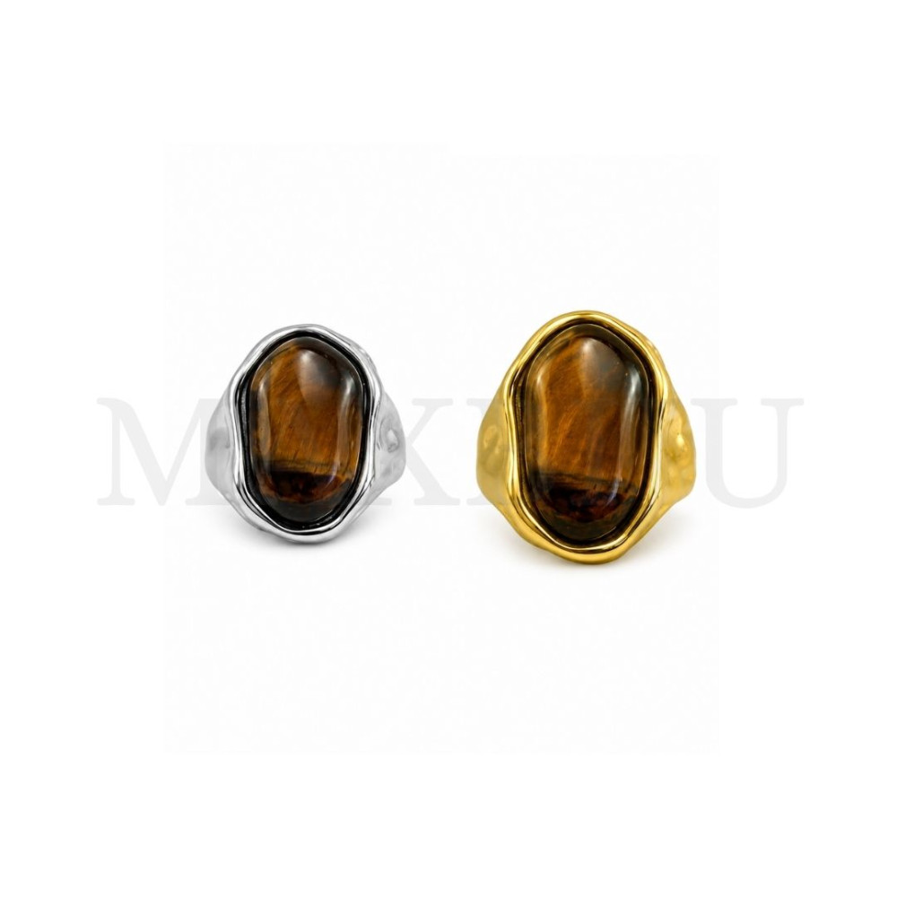 Stainless Steel Ring – One Size Fits All.