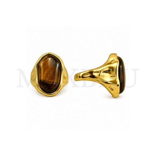 Stainless Steel Ring – One Size Fits All.