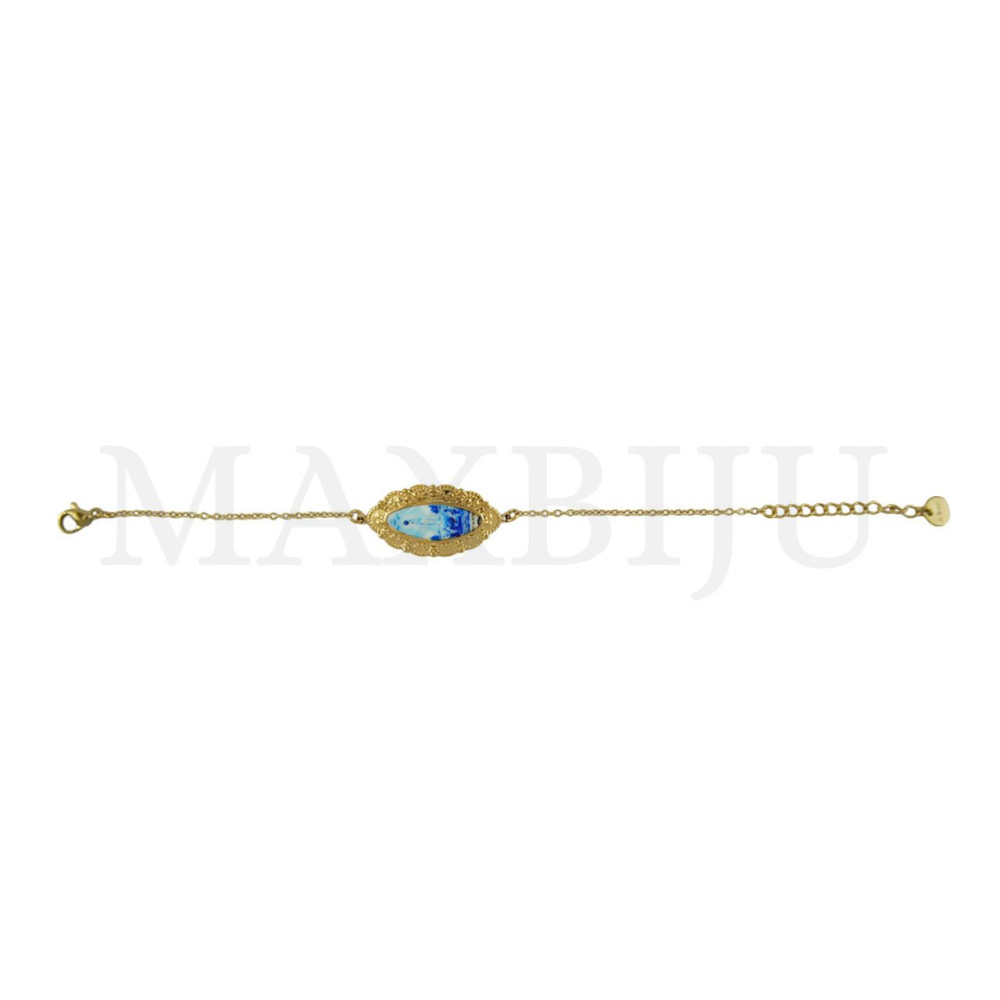 Portuguese Stainless Steel Bracelet – Our Lady, 20cm.