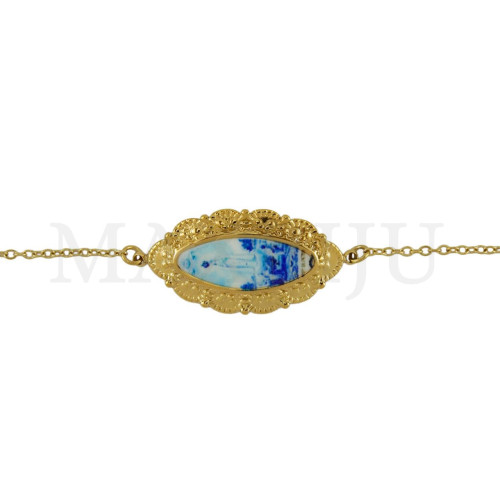 Portuguese Stainless Steel Bracelet – Our Lady, 20cm.